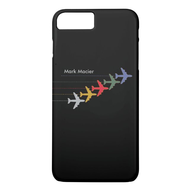 Coques Case-Mate iPhone avions couleur personnalisés (Dos)
