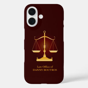 Coque Pour iPhone 16 Avocat du barreau