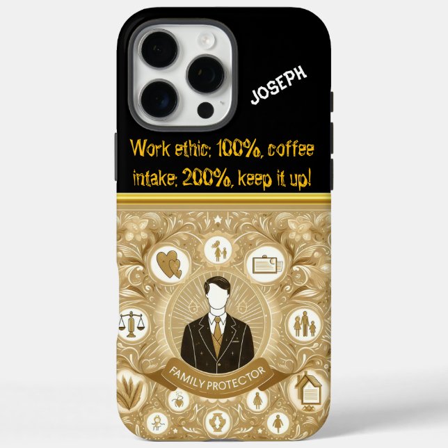 Coques Case-Mate iPhone Avocat : Un symbole des soins à la famille (Verso)