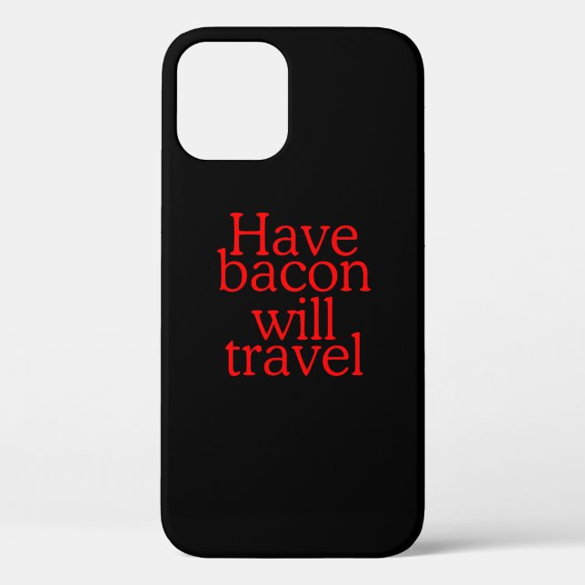 Coques Case-Mate iPhone Avoir Bacon va Voyage (Verso)