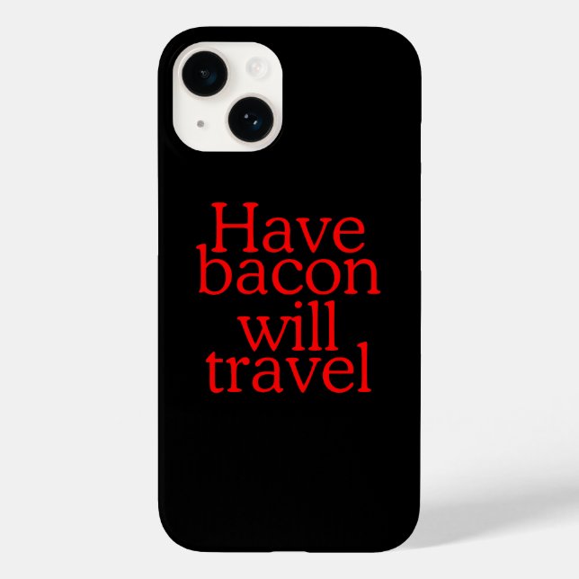 Coques Case-Mate iPhone Avoir du Bacon Bougera Déclaration (Verso)