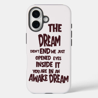 Coque Pour iPhone 16 Awake Dream phone case 