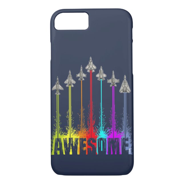 Coques Case-Mate iPhone Awesome chasseur jets (Dos)