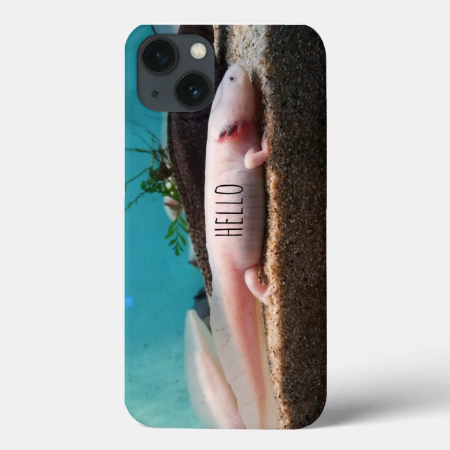 Coques Case-Mate iPhone Axolotl leuciste (Verso)