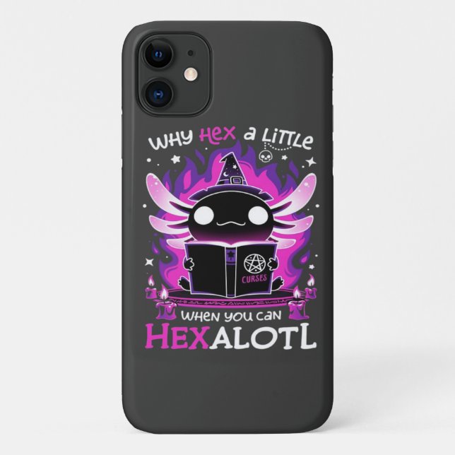 Coques Case-Mate iPhone Axolotl l'heure de la sorcière - Salamandre  (Dos)