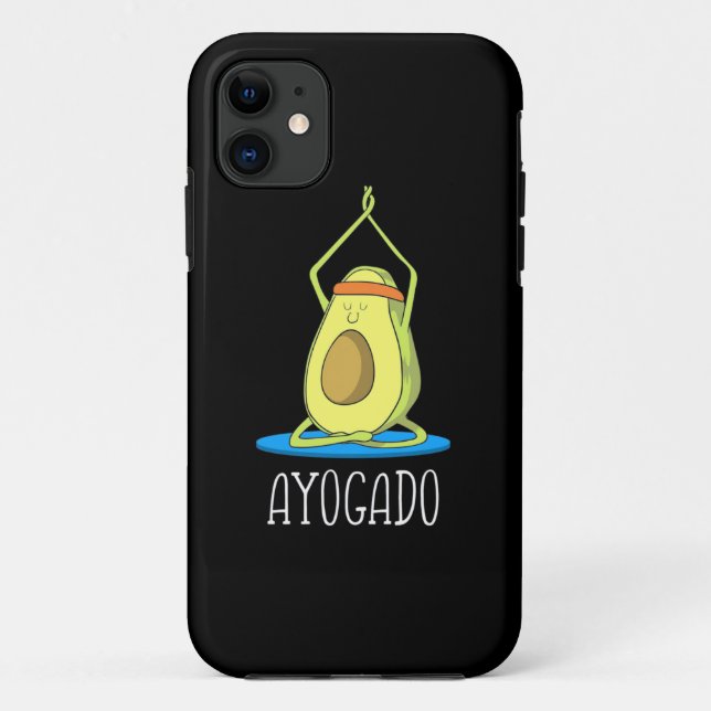 Coques Case-Mate iPhone Ayogado Avocado Yoga Lover (Dos)