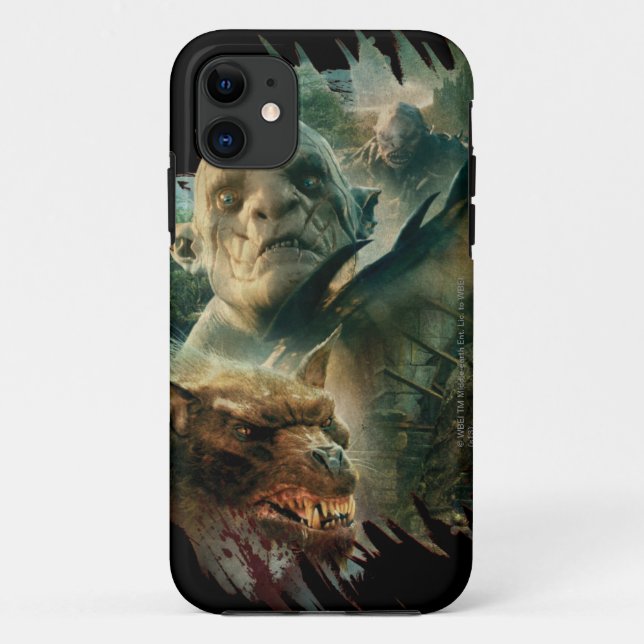 Coques Case-Mate iPhone Azog, Narzug et Bolg Graphic (Dos)
