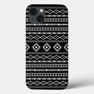 Case-Mate iPhone Case Aztec blanc gris noir Motifs mélangés Motif