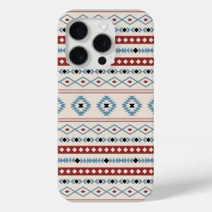 Coque Case-Mate iPhone Aztec Blue Red Black Cream Mixte Motifs Motif