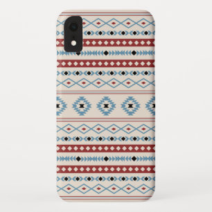 Case-Mate iPhone Case Aztec Blue Red Black Cream Mixte Motifs Motif
