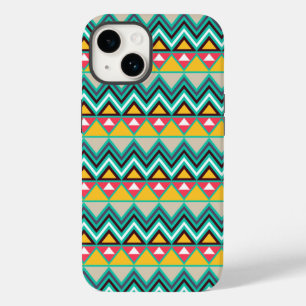 Coque Pour iPhone 14 Aztec Chevron #6 @ VictoriaShaylee
