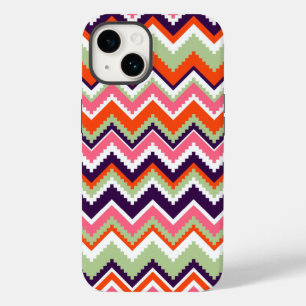Coque Pour iPhone 14 Aztec Chevron #7 @ VictoriaShaylee