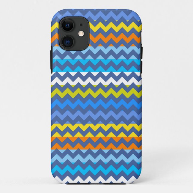 Coques Case-Mate iPhone Aztec Chevron Zigzag Stripe Motif 3 (Dos)
