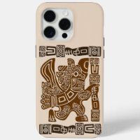 Aztec Eagle Guerrier Tribal Art antique