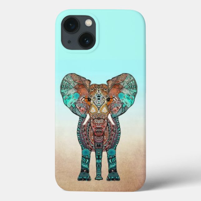 Coques Case-Mate iPhone Aztec Elephant (Verso)