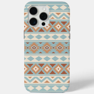 Coque Case-Mate iPhone Aztec Essence Ptn IIIb Blue Cream Terracottas