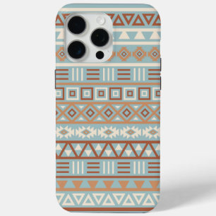 Coque Case-Mate iPhone Aztec Influence Motif Crème Bleue Terracottas