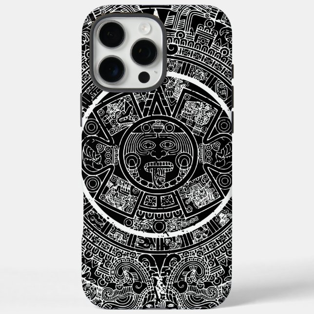 Coques Case-Mate iPhone Aztec mexicain Soleil Pierre Maya Calendrier 3 (Verso)