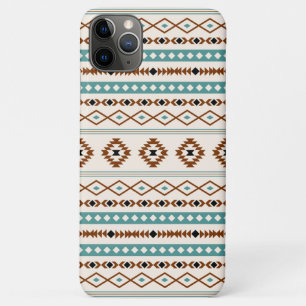 Case-Mate iPhone Case Aztec Turquoise Crème noire en terre cuite Motif m