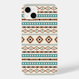 Coque Case-Mate iPhone Aztec Turquoise Terracotta Crème Noire Mixte Motif