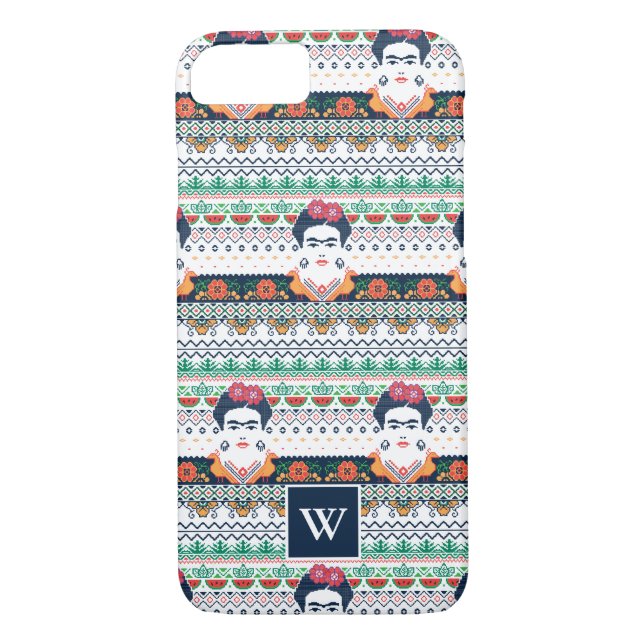 Coques Case-Mate iPhone Aztèque de Frida Kahlo | (Dos)