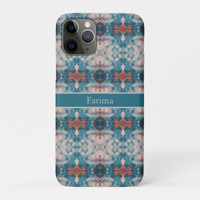 Coques Case-Mate iPhone Azure Bloom, personnalisé (Dos)