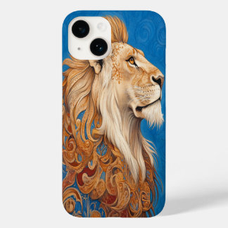 Coque Case-Mate iPhone 🦁 🔵 Azure King