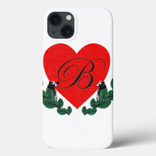 iPhone 13 Case B dans un coeur