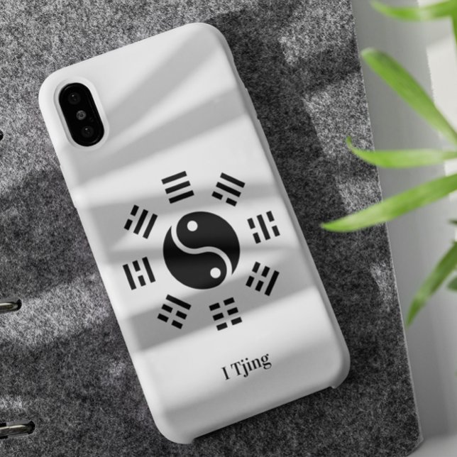 Coques Case-Mate iPhone Ba Gua, huit trigrammes, Yin yang personnalisable (Créateur téléchargé)