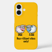 Baa-rilliant - Paire de moutons de dessin animé mi