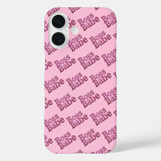 Coques Case-Mate iPhone Babe Parties scintillant rose (Verso)