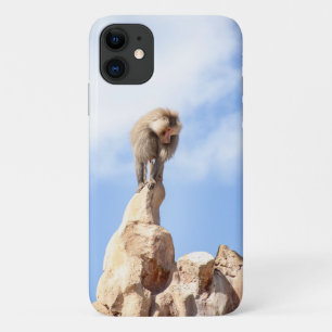 Case-Mate iPhone Case Babouin singe au sommet d'une montagne