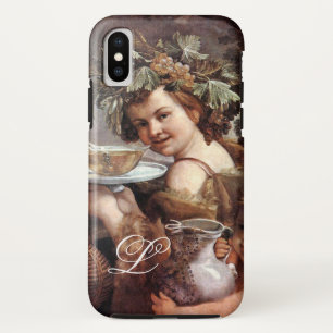 COQUES POUR iPhone BACCHUS AUX RAISINS ET MONOGRAPHIE DE VIN