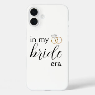 Coque Pour iPhone 16 Plus Bachelorette Gold Bling À Mon Époque De Mariée