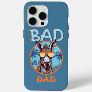 Coque Case-Mate iPhone Badass Papa Funny Donkey Cool Lunettes de soleil V