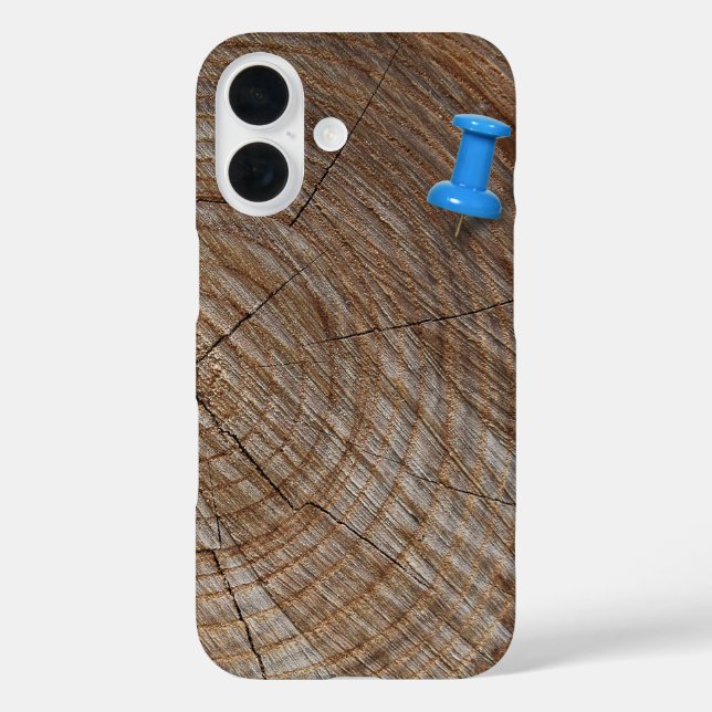 Coques Case-Mate iPhone Bagues d'arbre avec poignée de pouce (Verso)