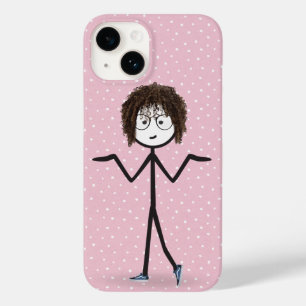 Coque Case-Mate iPhone Baguette Figure Girl avec Pois