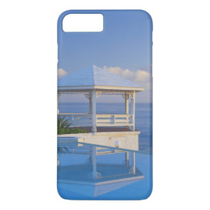 Coque Case-Mate iPhone Bahamas, Long Island, Gazebo se reflétant sur la p