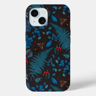 Coque Case-Mate iPhone Baies forestières, feuilles et boeufs 1