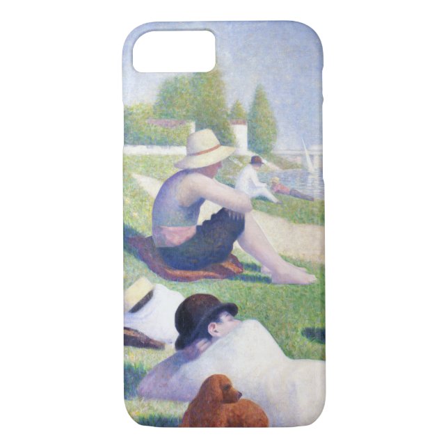 Coques Case-Mate iPhone Baignoires en Asnières, Seurat (Dos)