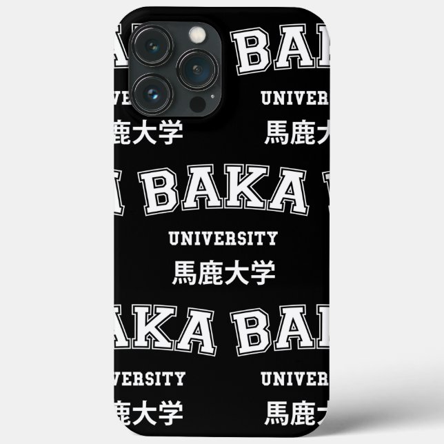 Coques Case-Mate iPhone BAKA UNIVERSITY Coque-coque iphone Mate (Verso)