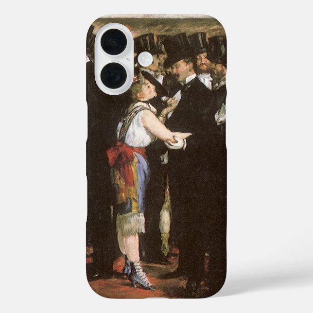 Coques Case-Mate iPhone Bal masqué à l'Opéra par Edouard Manet (Verso)