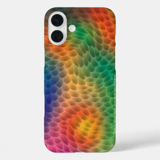 Coque Pour iPhone 16 Plus Balances arc-en-ciel