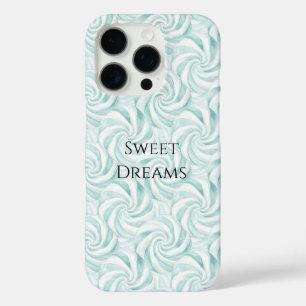 Coque iPhone 16 Pro Balançoires blanches à la menthe Aqua