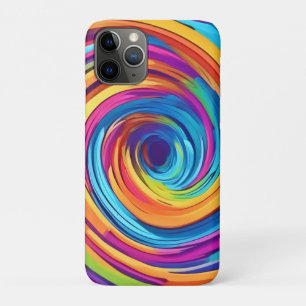 Case-Mate iPhone Case Balayage psychédélique des teintes arc-en-ciel