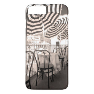 Coque iPhone 8 Plus/7 Plus Balcon de restaurant pittoresque, Italie