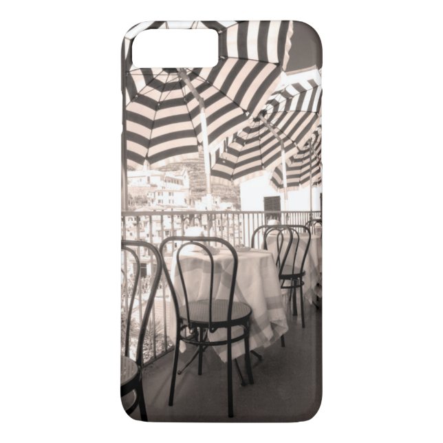 Coques Case-Mate iPhone Balcon de restaurant pittoresque, Italie (Dos)