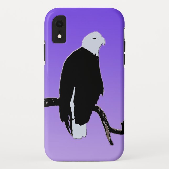 Coques Case-Mate iPhone Bald Eagle at Sunset - Art original de la faune (Dos)