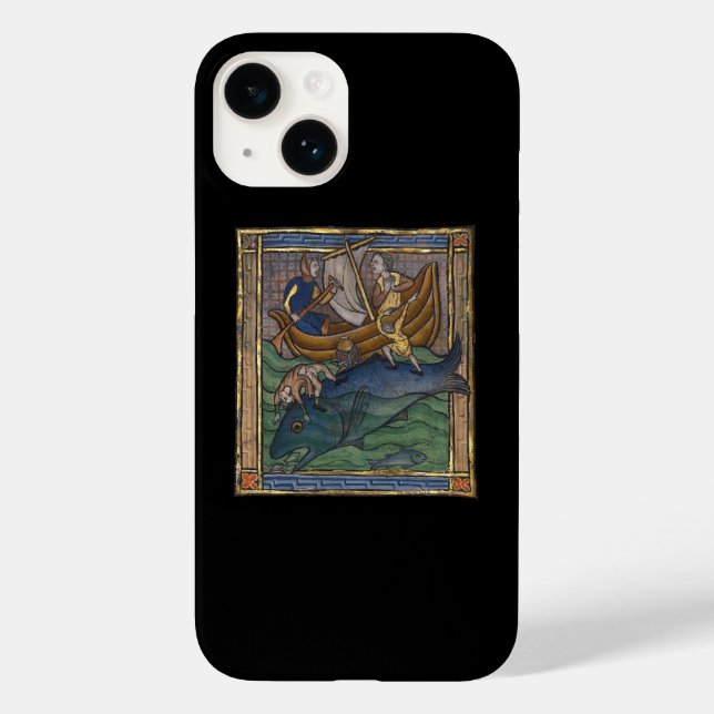 Coques Case-Mate iPhone Baleine bestiaire médiévale c. 1270 (Verso)