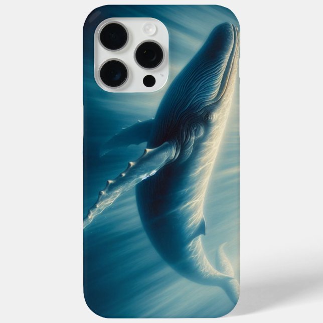 Coques Case-Mate iPhone baleine côtière/marine (Verso)